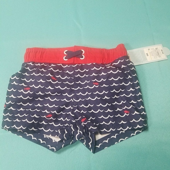 NWT Blue Swim Trunks‎ 9 month old - Picture 1 of 1